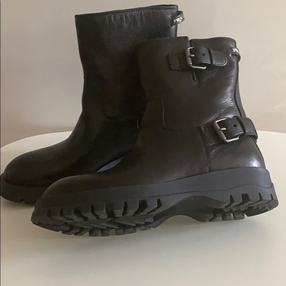 Prada Shoes - NWT Prada Black Combat Boots